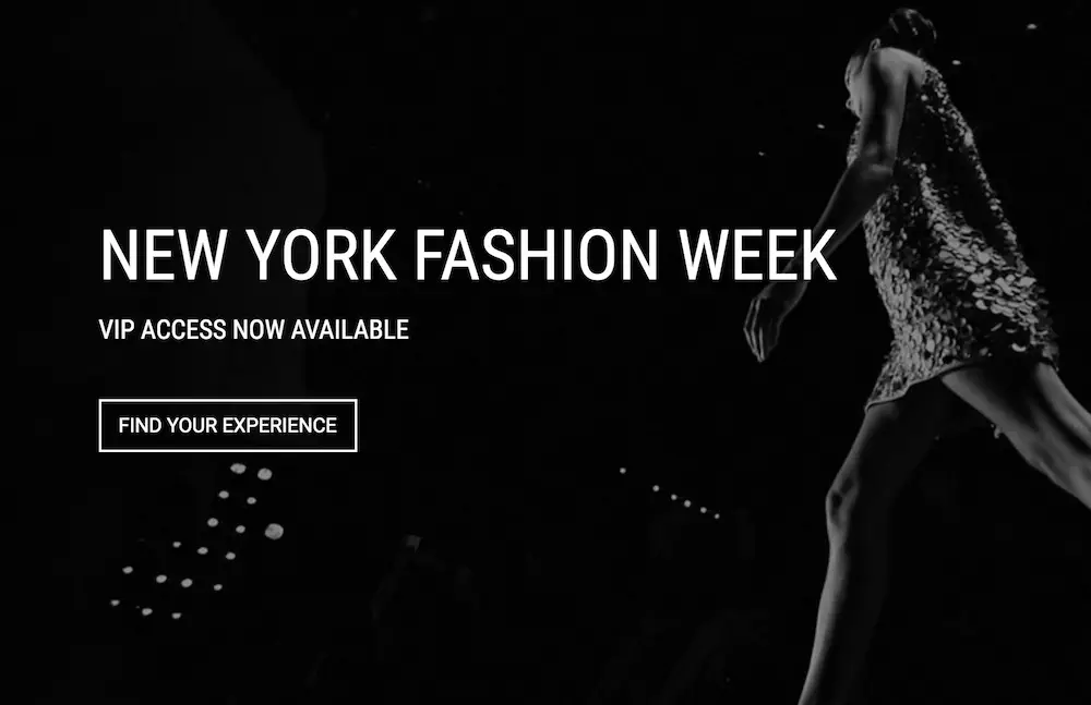 Buy Tickets to NYFW from IMG Fashion Week Online®