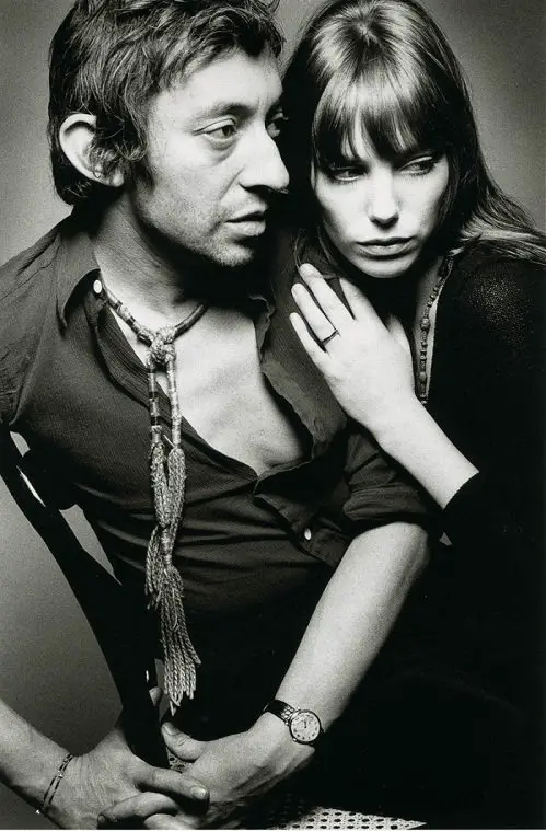 Serge Gainsbourg and Jane Birkin by Jeanloup Sieff, 1970