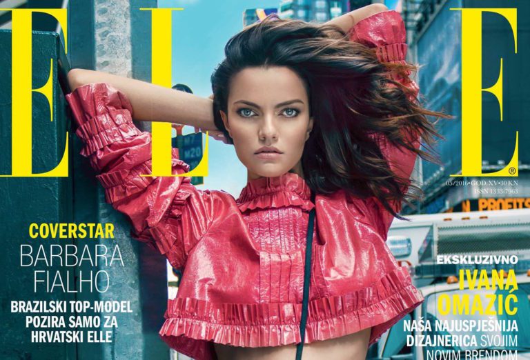 Barbara Fialho for Elle Croatia, from FTL Moda