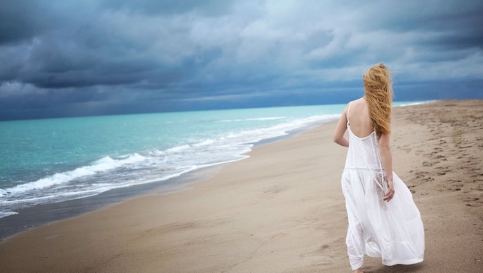 alone-girl-white-dress-girl-beach-sea-waves-loneliness