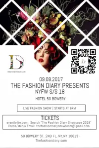The Fashion Diary Showcase NYFW S/S 18