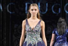 Mac Duggal Spring 2018: New York Fashion Week Mac Duggal at New York Fashion Week NYFW Art Hearts Fashion SS/18