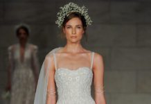 Reem Acra: NYFW Bridal Reem Acra, Bridal Fall 2018, New York City, October 2017