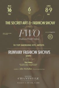 The Secret Art and Fashion Show