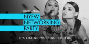 Fashion Mingle NYFW Networking Party with featured guest, fashion designer Cesar Galindo and a musical performance from ARITA