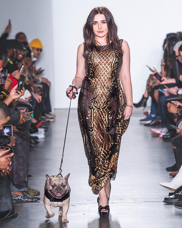 Rescued Dogs In Haute Couture During New York Fashion Week Fashion Week Online