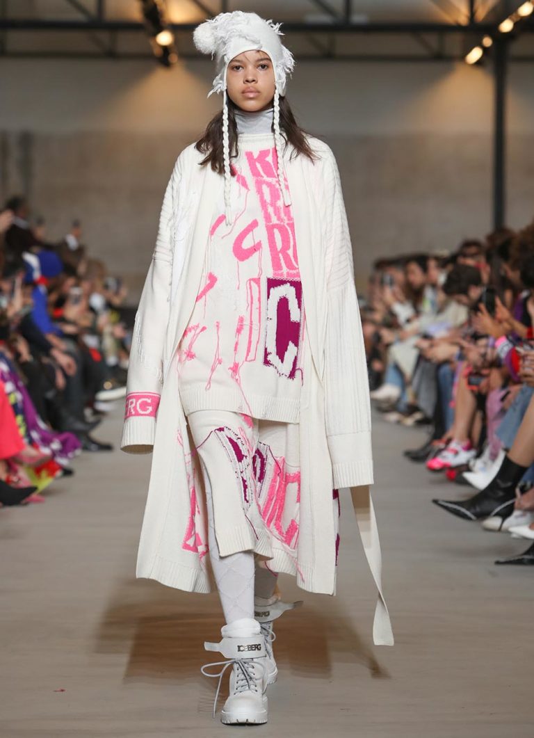Iceberg Unveils Fall/Winter 2020 Womenswear Collection in Milan