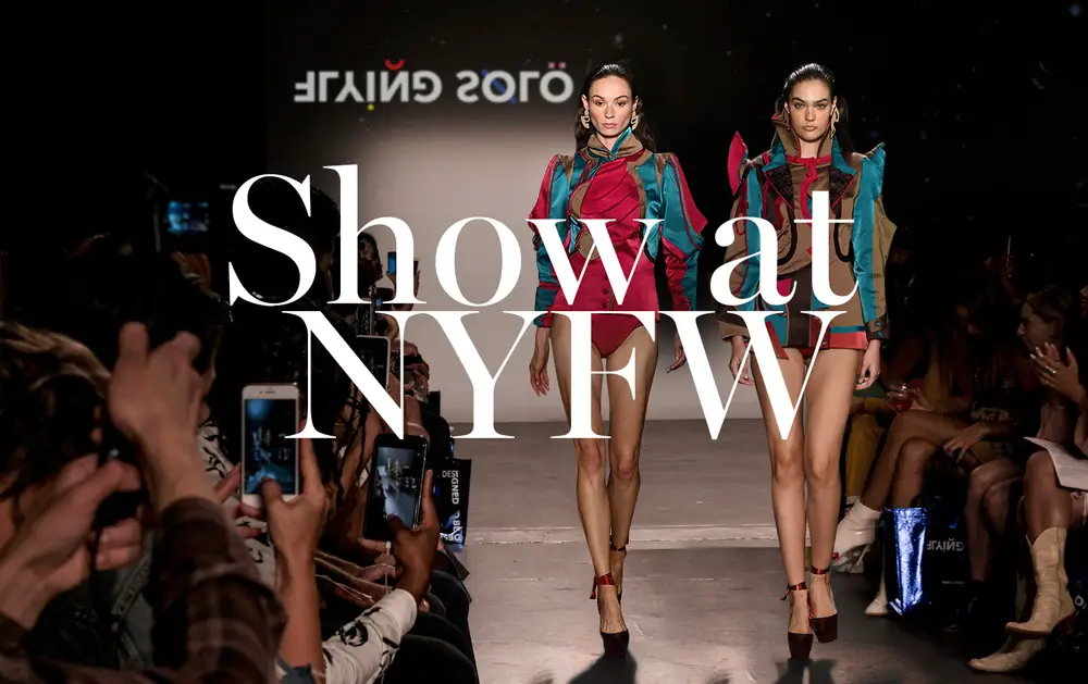 Designers! Show at NYFW in September!