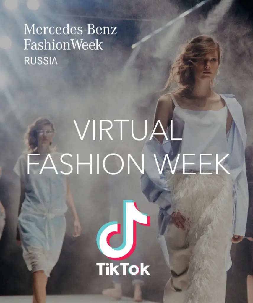 VirtualFashionWeek.com to support TikTok x MBFW Russia,  April 4 - 7