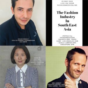 Zoom FD Talk - The Fashion Industry in South East Asia / Paris Time