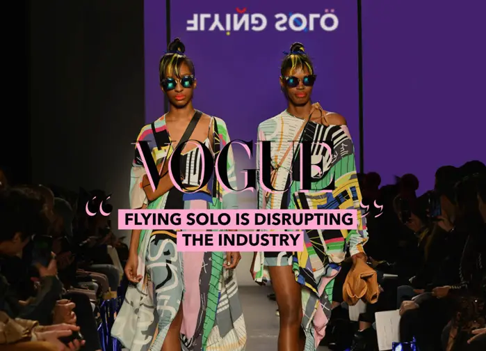 Flying Solo | Fashion Week Online®