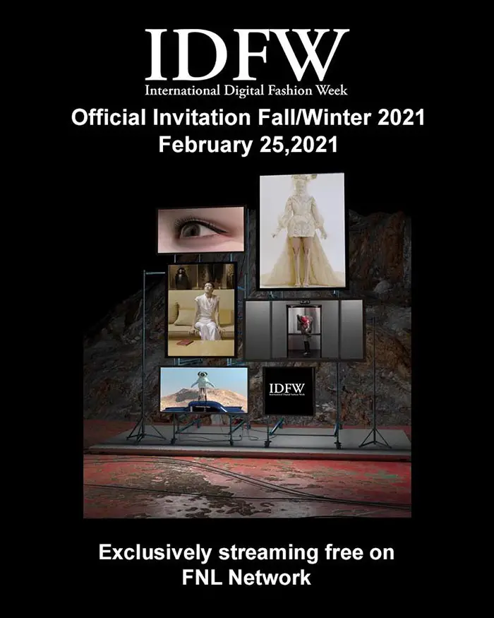 International Digital Fashion Week (IDFW) Fall/ Winter 2021