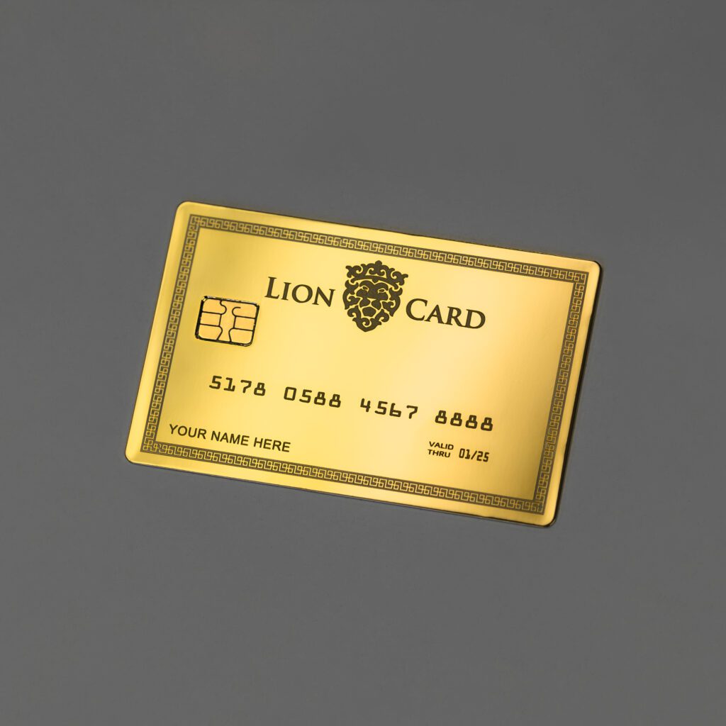 Lion Card: The Card for the Fashionista