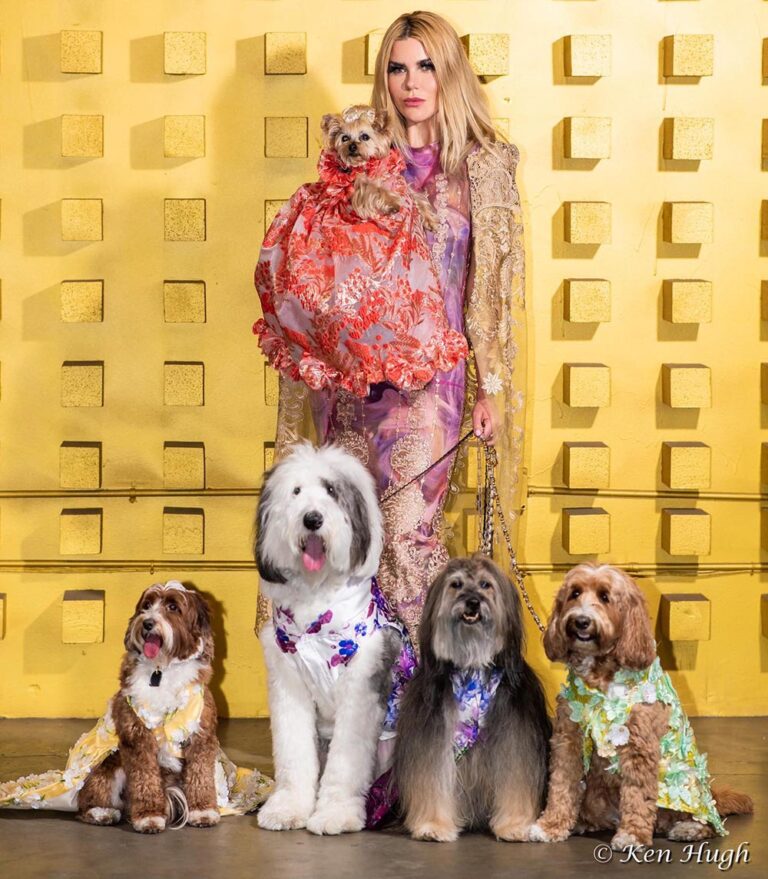 Model Joanna Borov Returns to the Runway with Anthony Rubio in LA