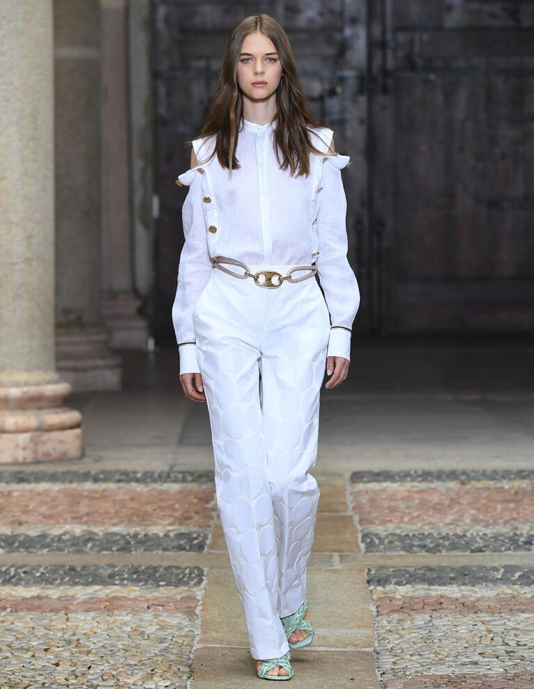 Genny Presents Spring/Summer 2022 Collection During Milan Fashion Week