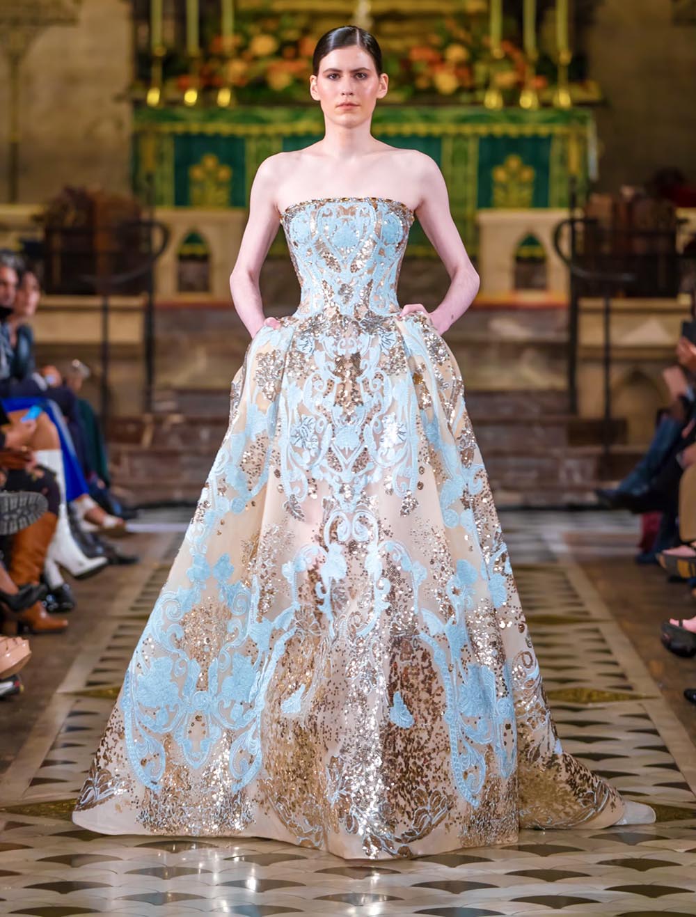 MICHAEL CINCO Dubai on Instagram: “The stunning Thai-Danish actress SRIRITA  JENSEN @sriritajensen looks fabulous as she turns… | Gowns, Stunning gowns,  Sell dresses
