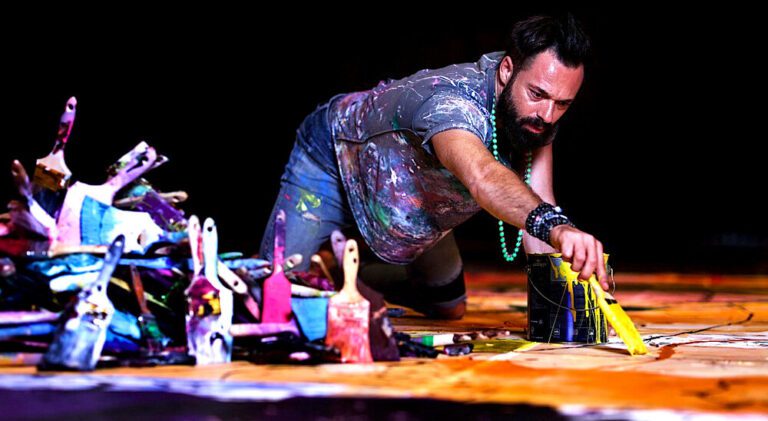 The First Official Artwork On The Moon