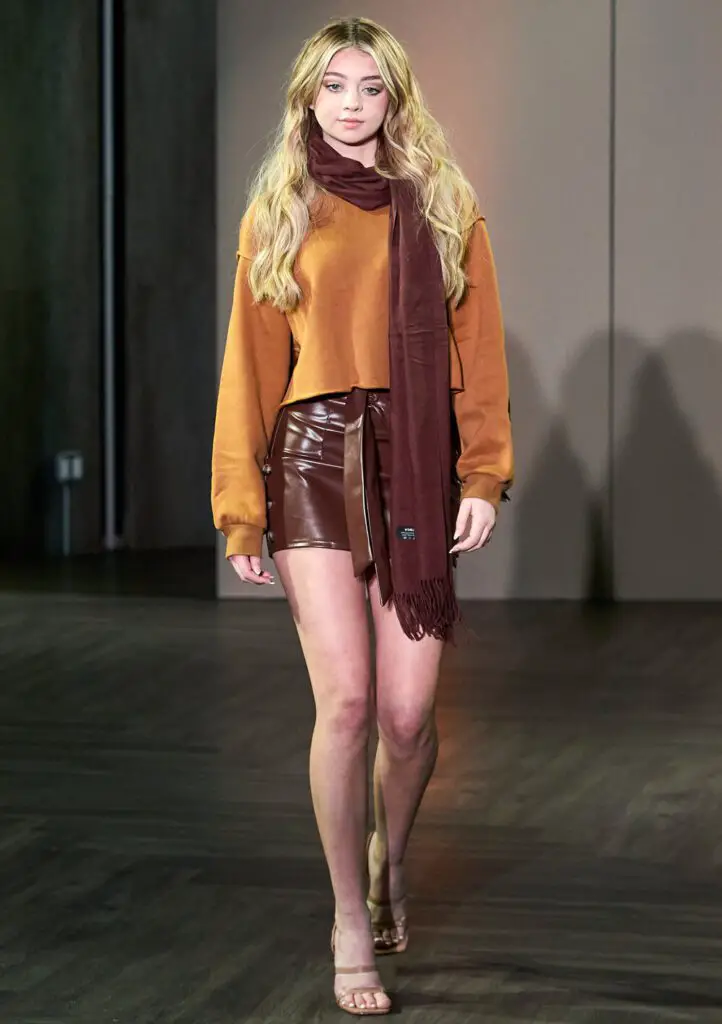 Tiffany Brown’s FW22 Collection Celebrated Melanin and a Hue of Chocolate Looks at NYFW