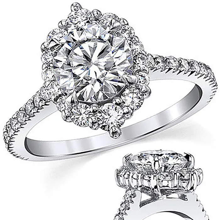 Frehsky rings Womens Vintage Beautiful Diamond Silver Engagement Wedding  Band Ring - Walmart.com
