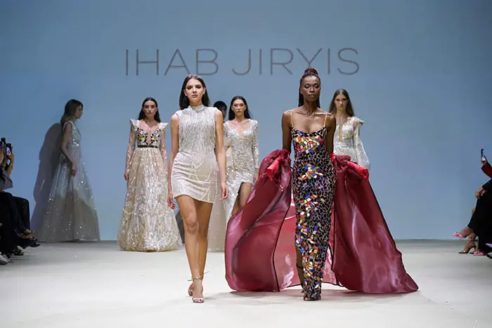 Highlights of First Day of Women's Arab Fashion Week Couture Calendar  Spring-Summer 2022