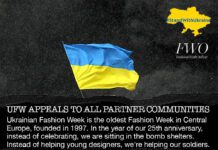 Ukrainian Fashion Week Appeals to all Partner Communities