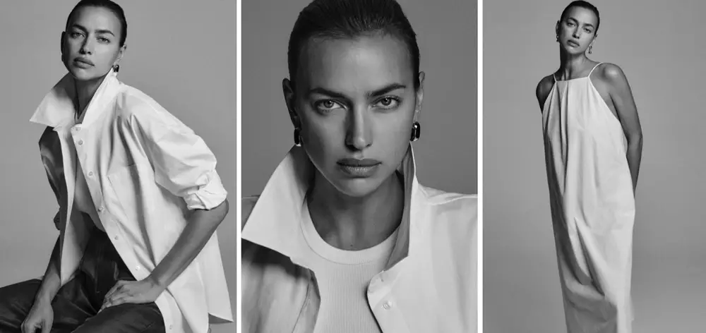 ANINE BING Signs Model Irina Shayk to Support Classics Collection