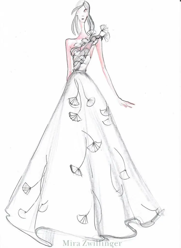 Mira Zwillinger Bridal Sketches, SS23 