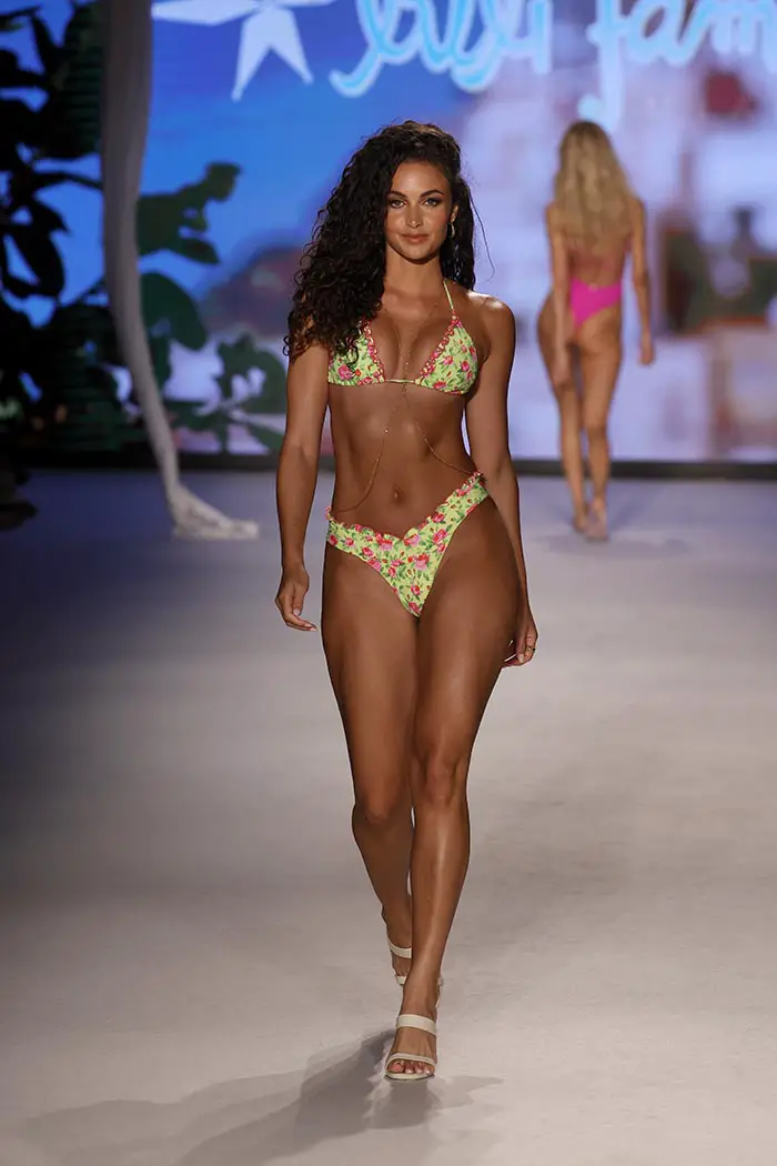 Luli Fama Presented See-Now, Buy-Now, Italian Inspired Collection on the  Runway for Miami Swim Week