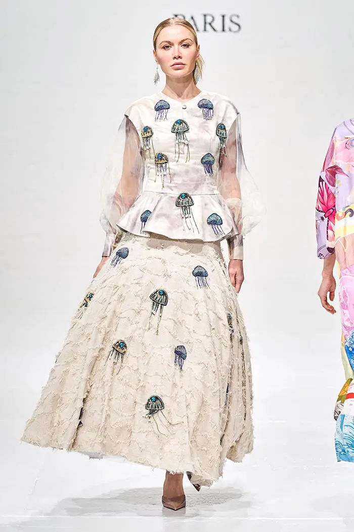 Homolog Paris Exhibits Colorful Elegance at Debut New York Fashion Week ...
