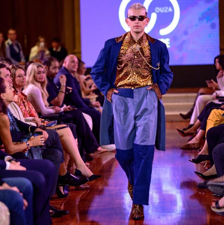 Fashion Designer Mauritius Souza, Milan City Fashion Week, September 2022, Sala Barozzi, Milan, Italy.