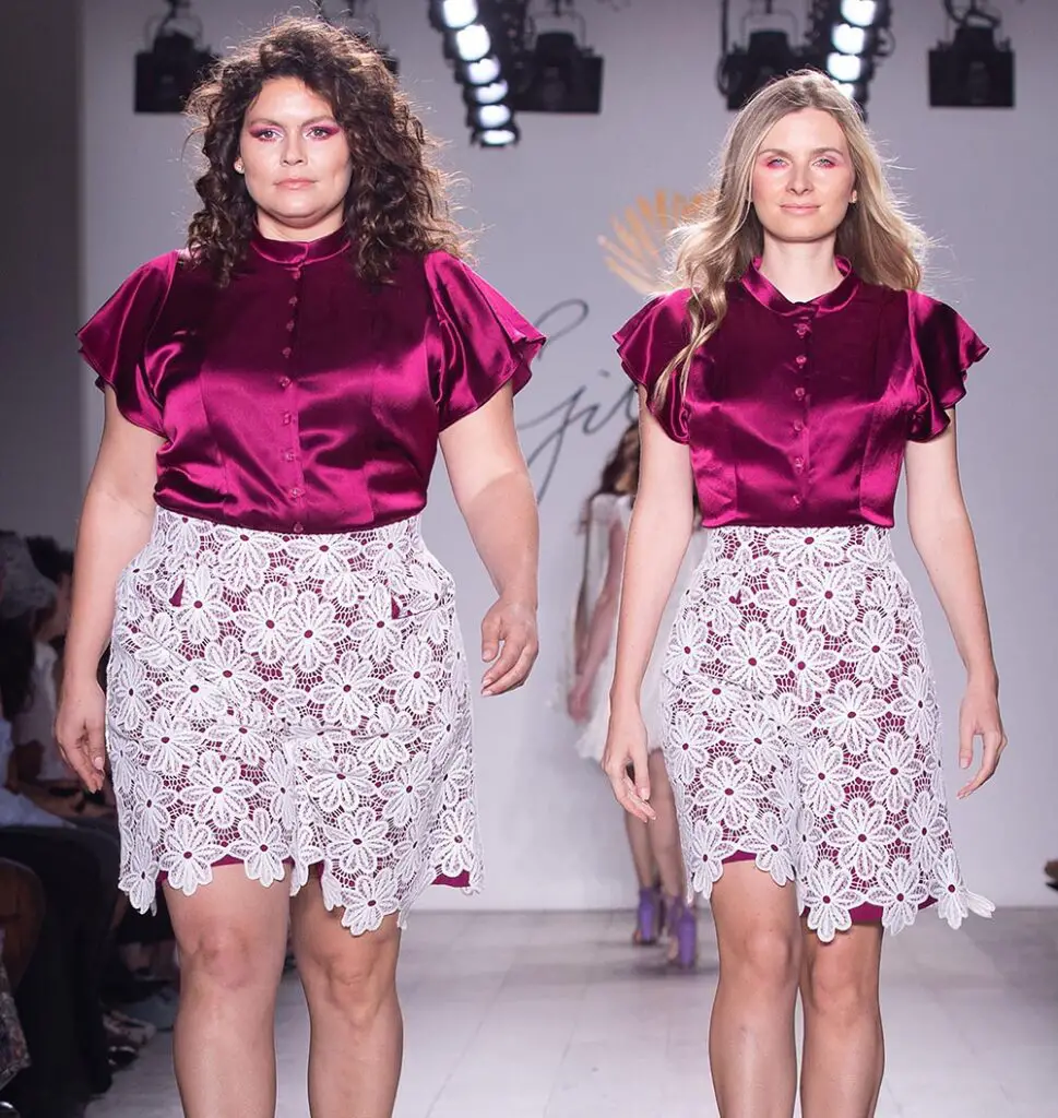 Seeing Double? Or Seeing Change? New Size Inclusive Designer Takes Twinning Trend To The Next (Body Positive) Level