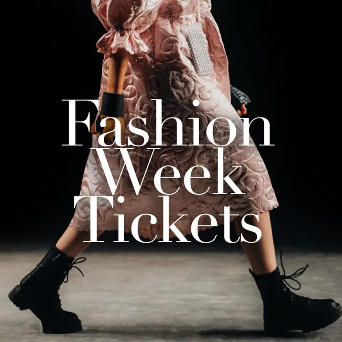 fashion week tickets