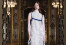Clara Daguin Revealed Her SS23 Couture Collection at Paris Fashion Week, Introducing a Dress in Collaboration With Cristal House Baccarat