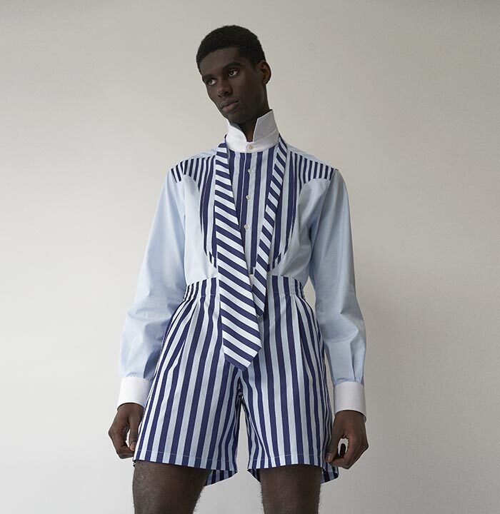 Winter 2023 – blue on blue double bib shirt copy