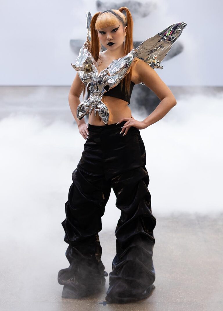 Buerlangma Rising Chinese Fashion Brand A/W 2023 at London Fashion Week