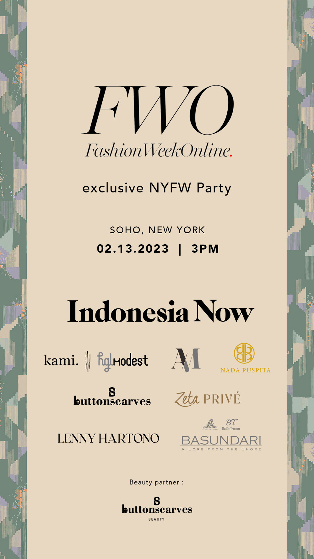 Fashion Week Online Members-Only Event