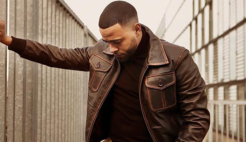 NEIGHBORHOOD Schott leather ちらし MA-1 JACKET