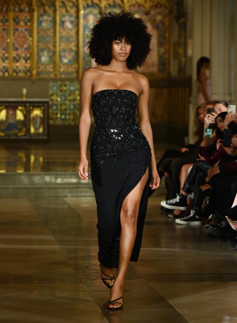 Oh Polly’s Stand-Out Show at London Fashion Week with Celebrity Attendance