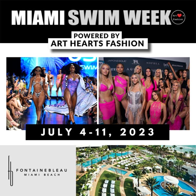 Art Hearts Fashion Announces Miami Swim Week Program, Celebrates 10-Year Swim Anniversary