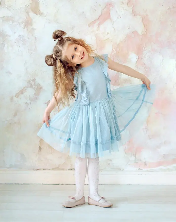 Organic Cotton Hand Embroidered Peach Peony Baby Girl Dress – KEEBEE  ORGANICS
