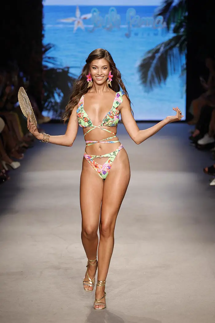Luli Fama's Latest Collection Embodies The Spirit of Island Hopping in The  Caribbean at Paraiso Miami Swim Week 2023