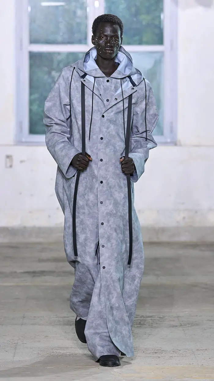 Rains Presents ‘Drenched’ for Spring–Summer 2024 Paris Fashion Week Men ...