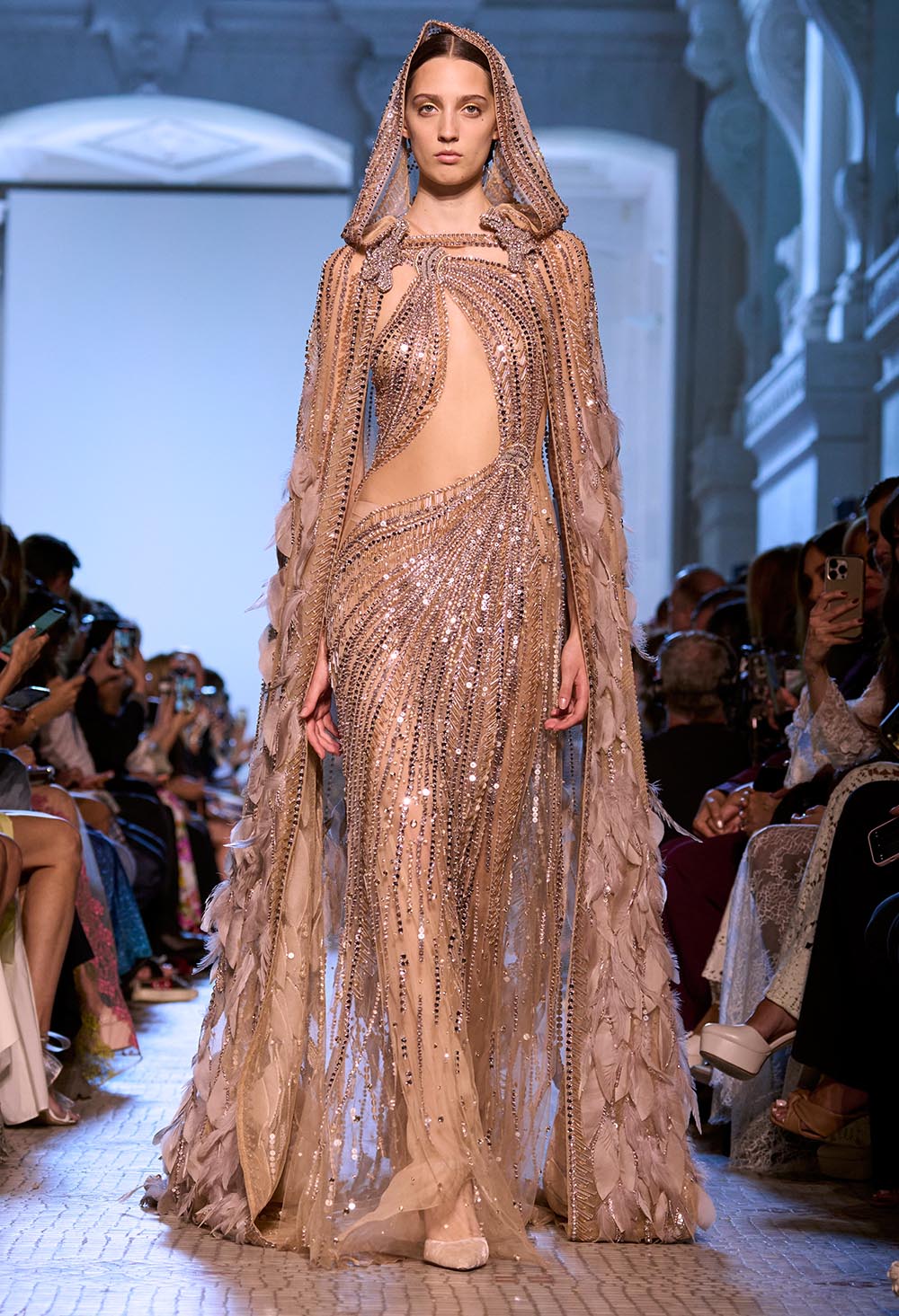 Elie Saab Haute Couture Fall Winter 2023 - 2024 Paris Fashion Week