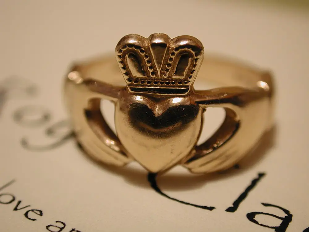 Express Your Everlasting Love With This Modern Spin on Traditional Irish Claddagh Rings