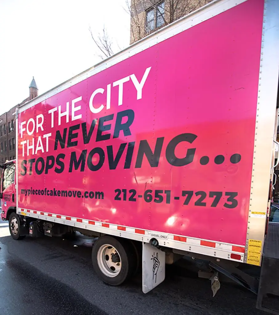 Piece of Cake Moving & Storage: Elevating NYC Moves with Unmatched Fashion Flair