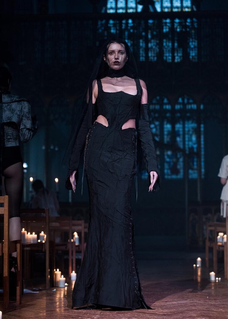 Dreaming Eli AW24 The Dead Woman Talks Back LFW