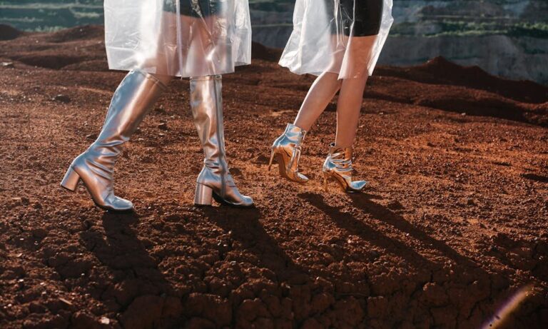 How to Style Metallic Shoes