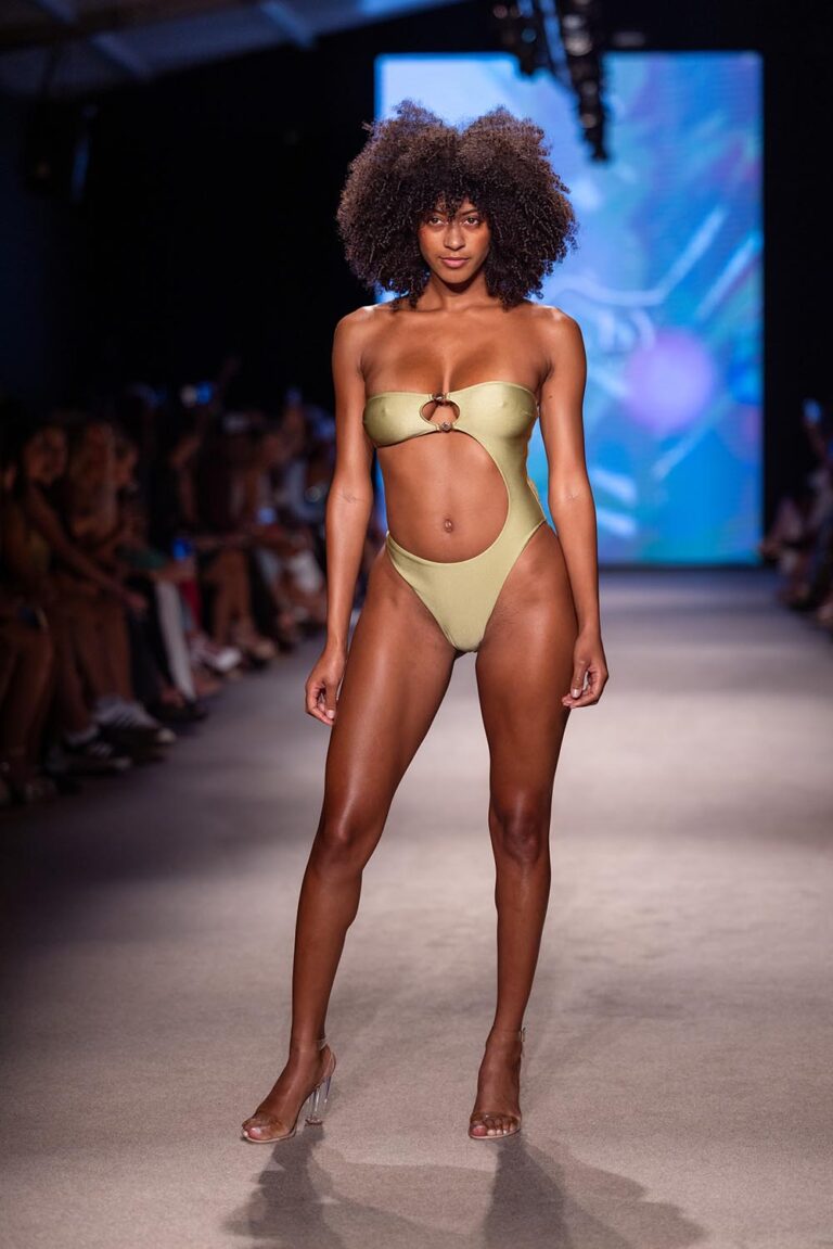 Backstage with Oh Polly Swim During Miami Swim Week