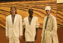 Santoni Men’s SS25 Light & Shadow; Land of Dreamers, Presented by Santoni at Milan Fashion Week Men’s