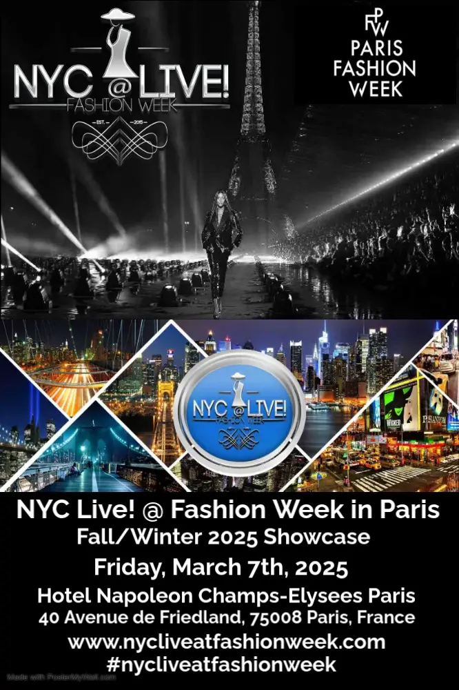 NYC Live! @ Fashion Week in Paris Fall/Winter 2025 Showcase